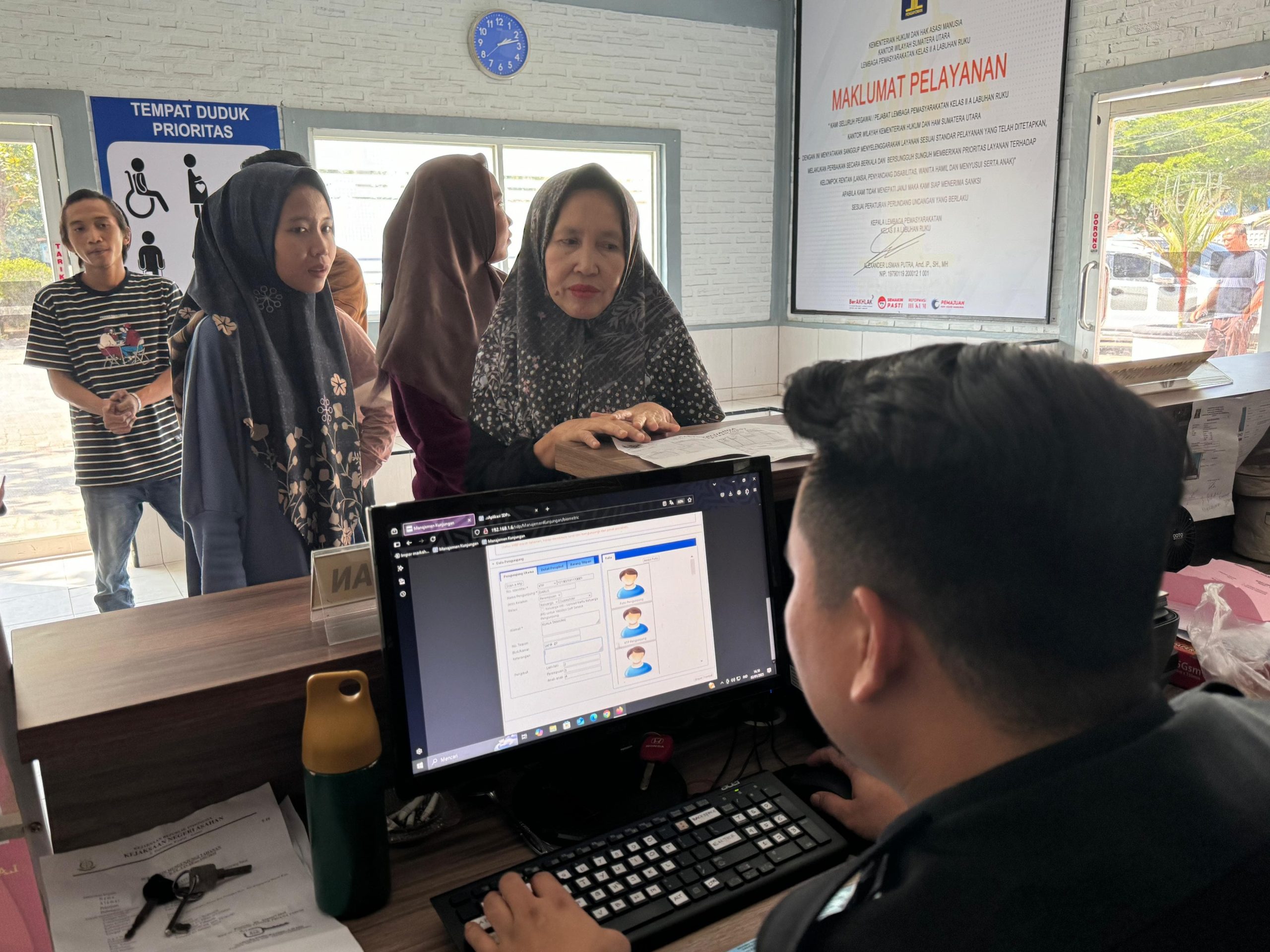 Tahun Baru 2025,LP Lab Ruku Buka Kunjungan Keluarga Tatap Muka Khusus. 