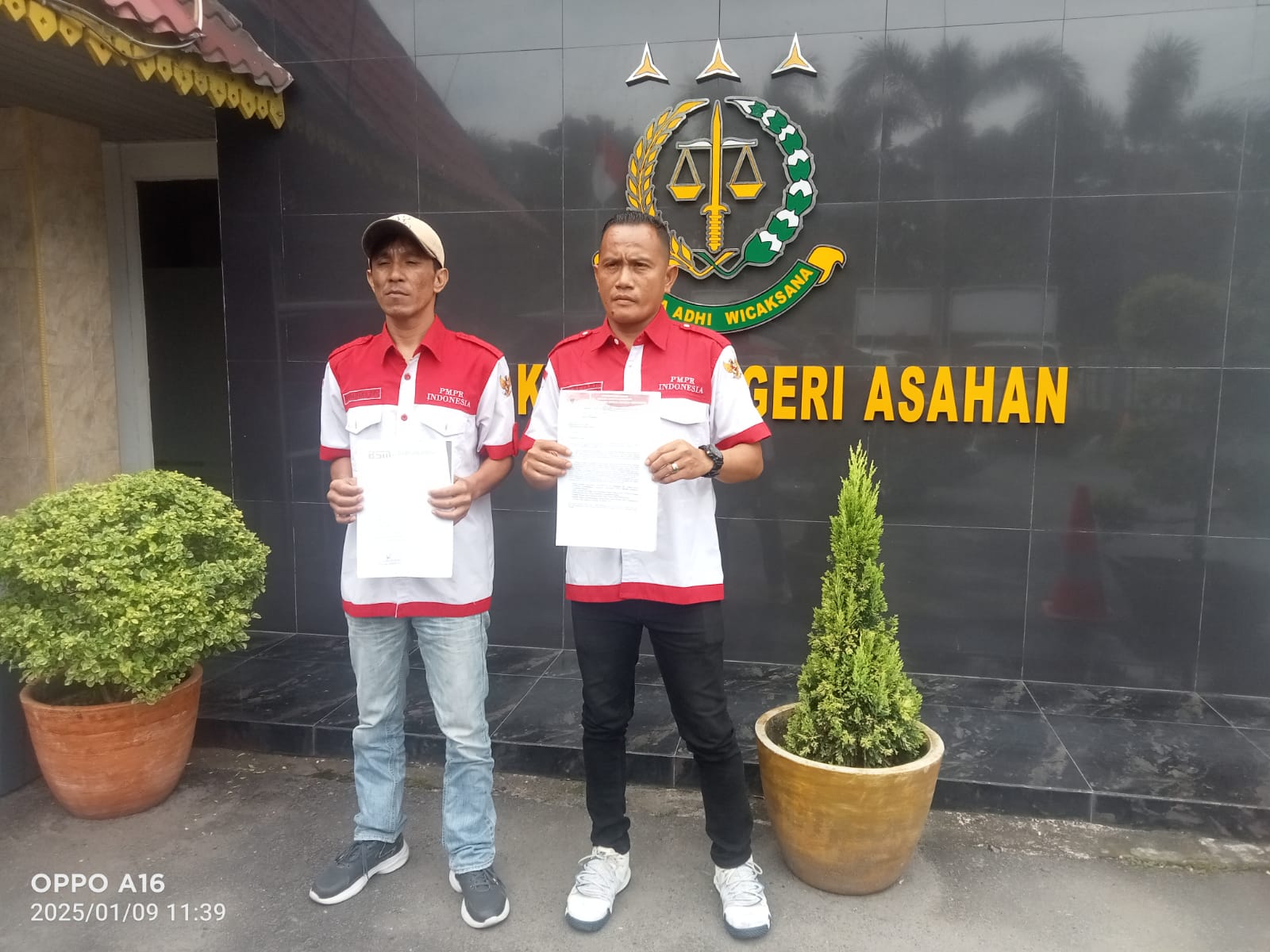 Lanjutan Kasus Dugaan Korupsi Pengadaan Plank 3 T, Neon Box, Peta Desa, Buku Perdes dan Bimtek Desa, Ketua LSM PMPRI Diperiksa Jaksa
