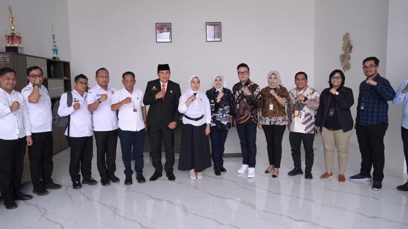 Kepala Taspen Wilayah Medan Kunjungi Pemkab Batu Bara. 