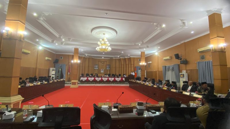 Alat Kelengkapan Dewan (AKD) DPRD Batu Bara Resmi Terbentuk.