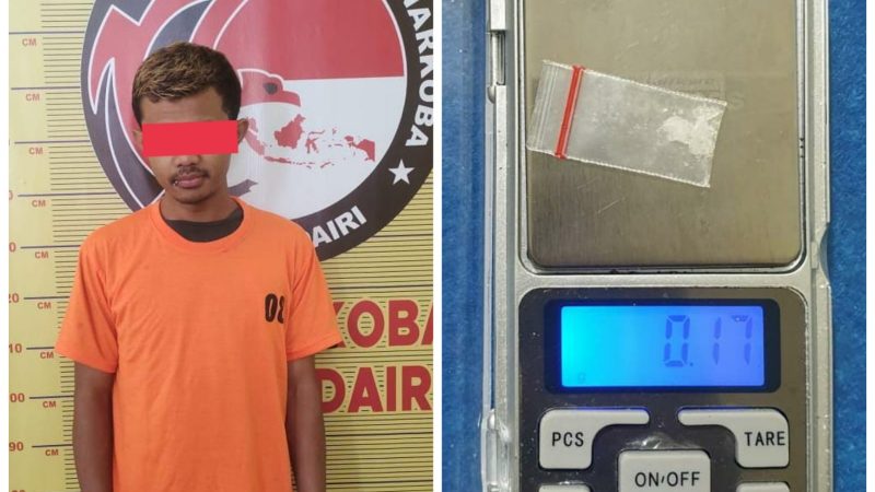 Sat Narkoba Polres Dairi Ringkus Pemuda Atas Kasus Narkotika Jenis Sabu