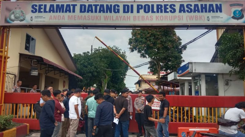 Diduga Pelihara Bandar Narkoba dan Isteri Simpanan, KONTRA Demo Kasat Narkoba Polres Asahan