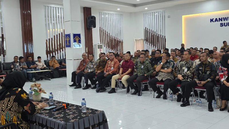 Wujudkan Pelayanan Prima, Lapas Kelas IIA Labuhan Ruku Ikuti Evaluasi Pengadaan Bama