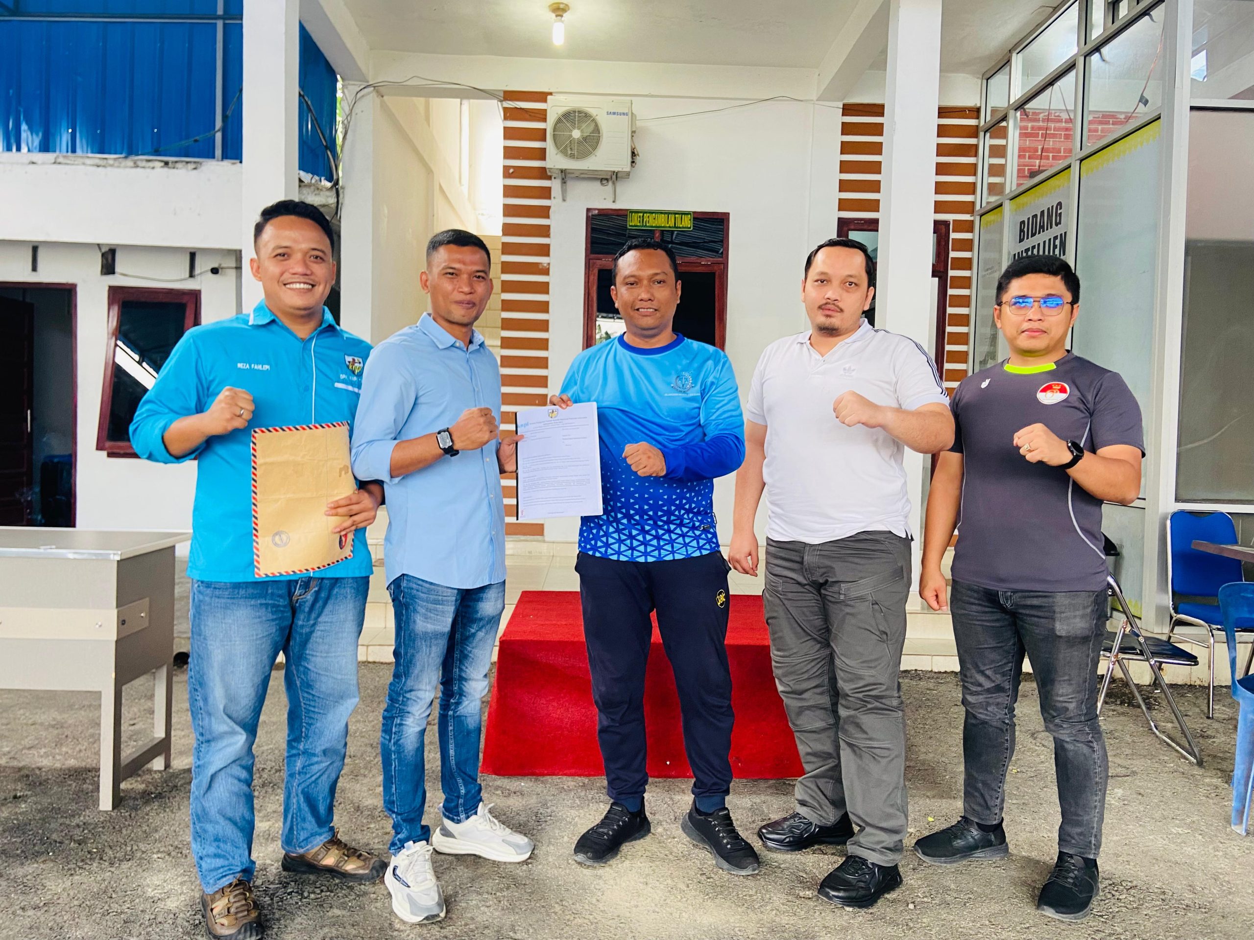 DPD KNPI Batu Bara Resmi Laporkan Dinas PUTR Soal Dana BTT, Kejari Terus Dalami Laporan