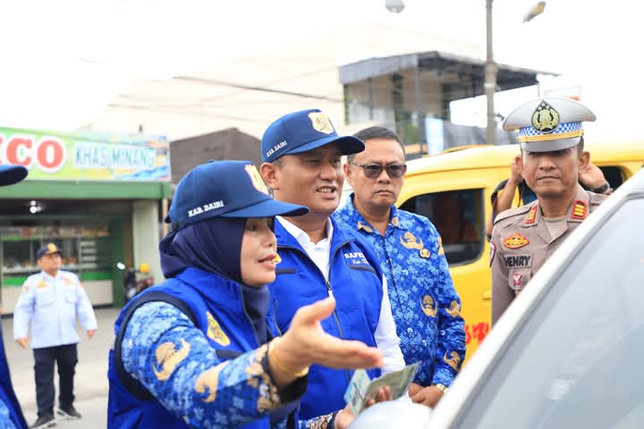Wabup Dairi Pimpin Apel Gabungan Pemeriksaan Kepatuhan Pajak Kendaraan Bermotor Tahun 2025