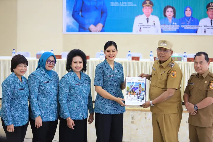 Ketua TP PKK Provinsi Sumut Beserta Tim Supervisi PKK Berkunjung ke Kabupaten Dairi