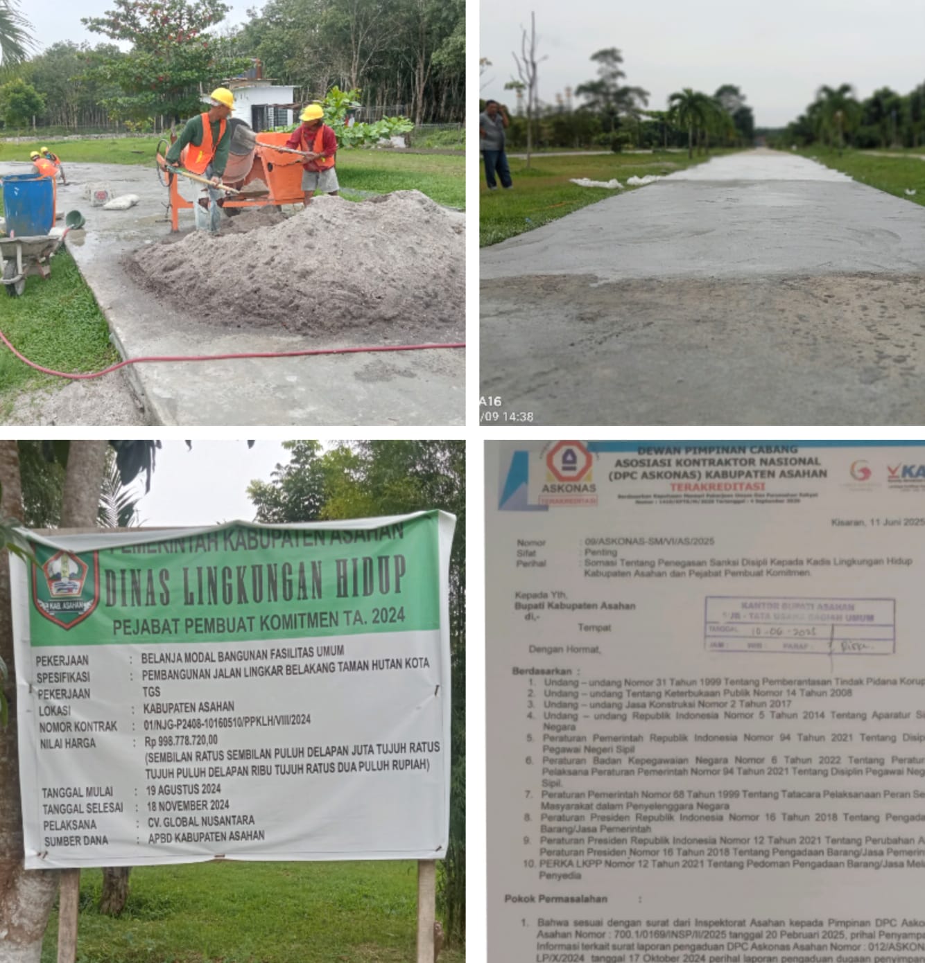 Diduga Lindungi Pejabat Korupsi, DPC Askonas Siap Ajukan Gugatan PMH Terhadap Bupati Asahan