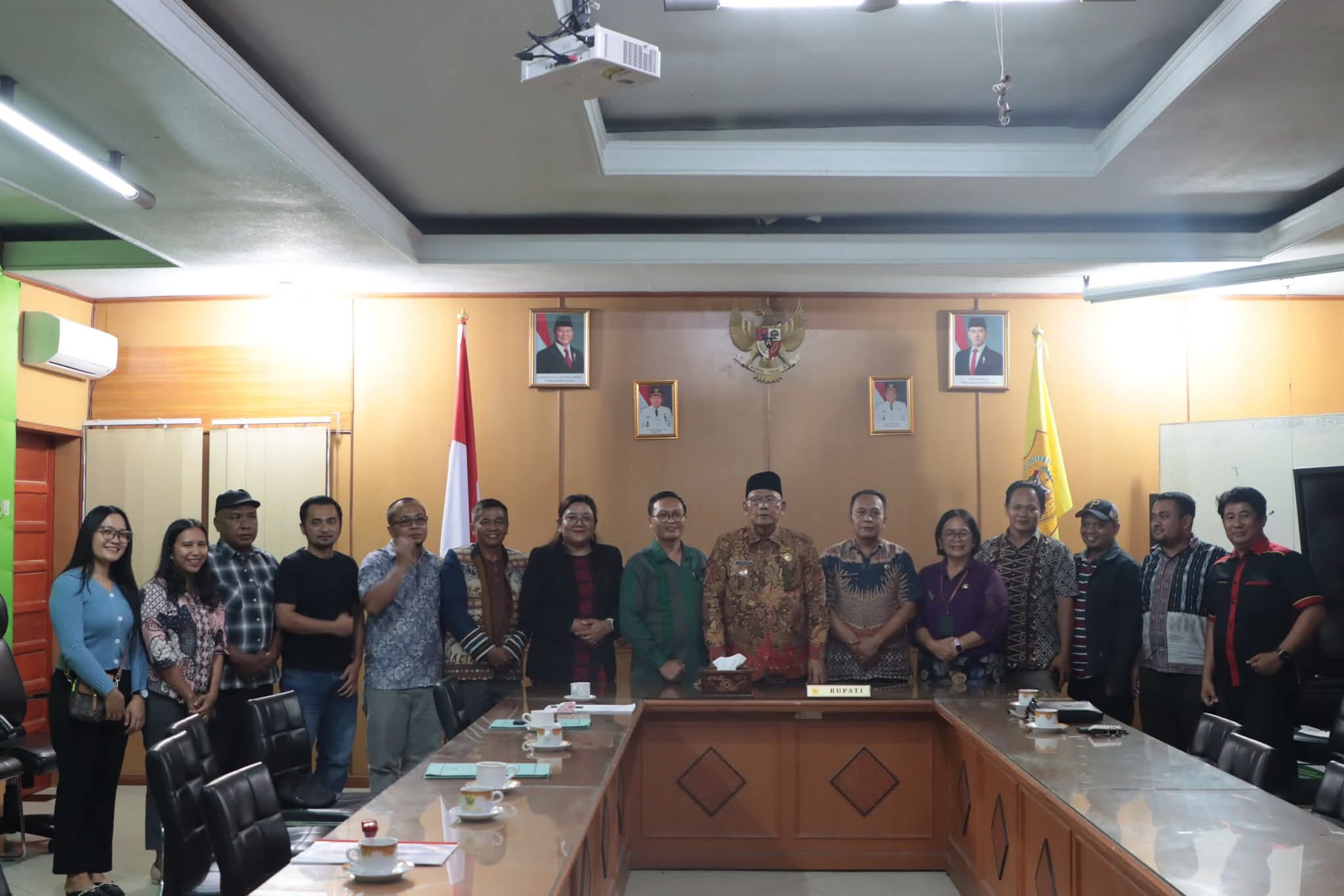 Bupati Dairi Terima Audensi GBKP Majelis Runggun Tigalingga Klasis Dairi