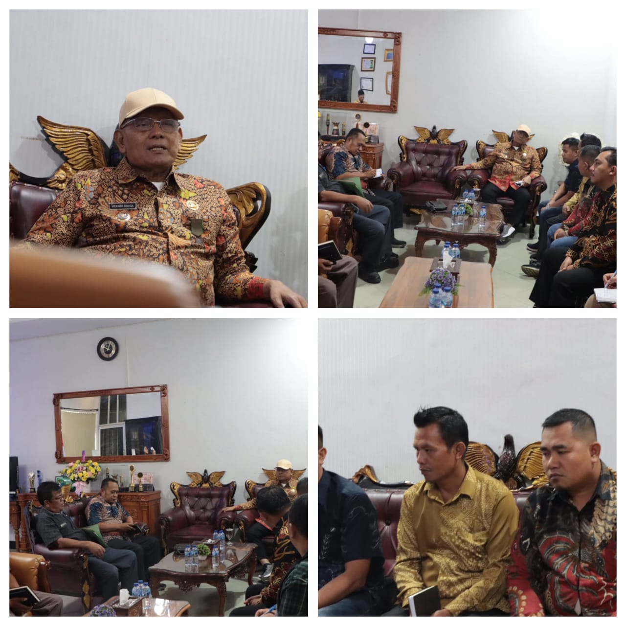 Bupati Dairi Terima Audiensi KPU Dairi