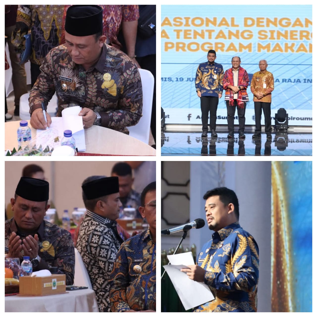 Wabup Wahyu Sagala Hadiri Penandatanganan Nota Kesepahaman BGN Bersama Pemprovsu, Sinergi dan Kerjasama Program MBG