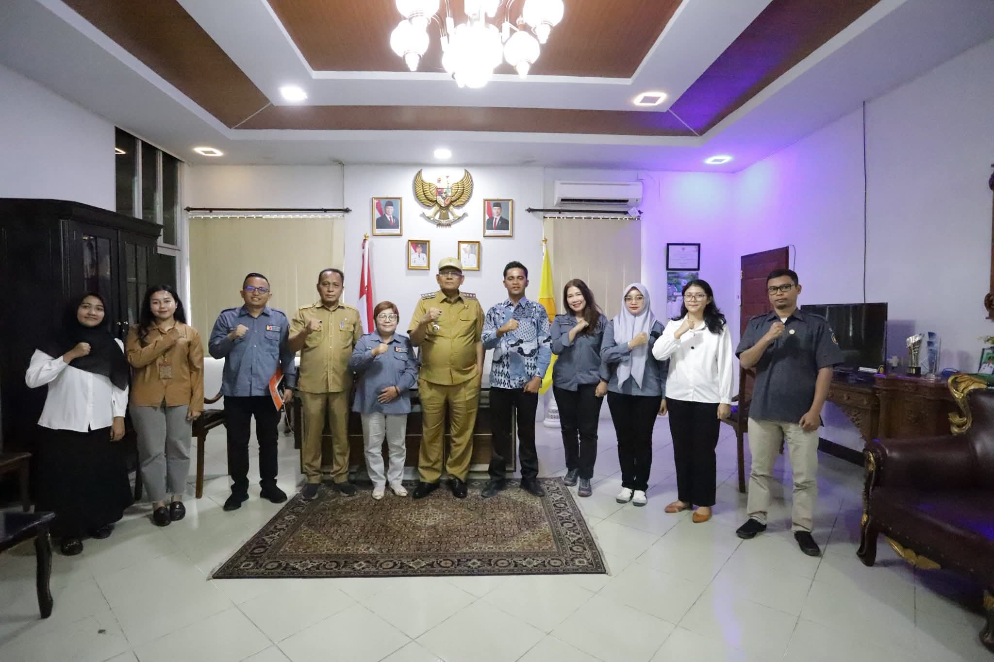 Bupati Dairi Menerima Audiensi Bawaslu Dairi