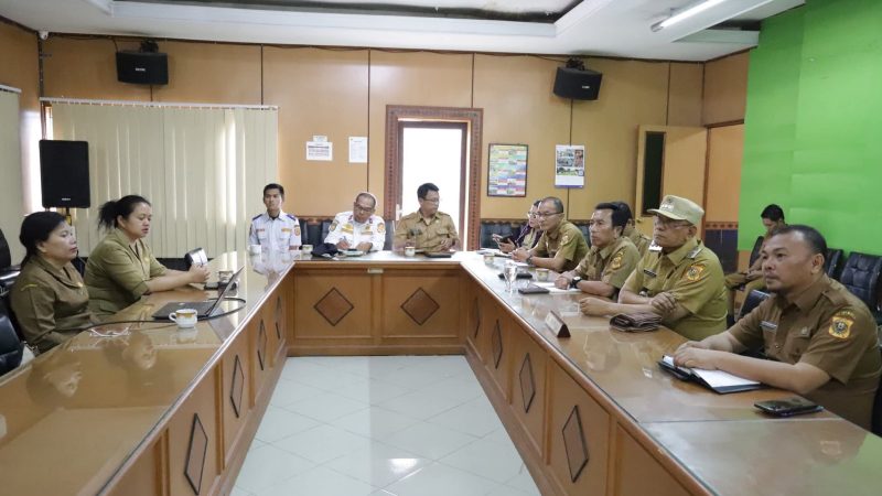 Bupati Dairi Ikuti Rakor Pengendalian Inflasi Daerah Pekan Ketiga Juni 2025