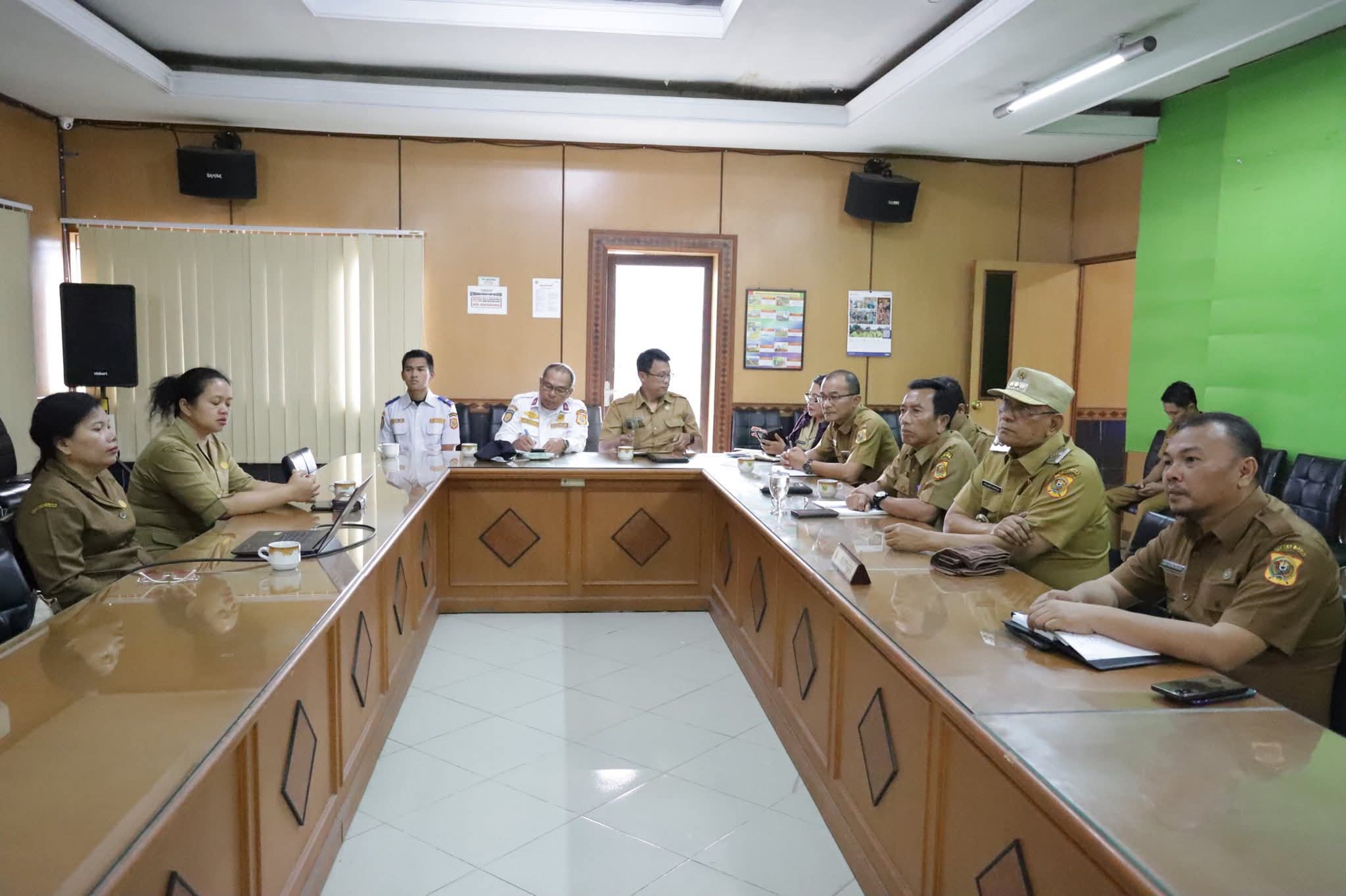 Bupati Dairi Ikuti Rakor Pengendalian Inflasi Daerah Pekan Ketiga Juni 2025