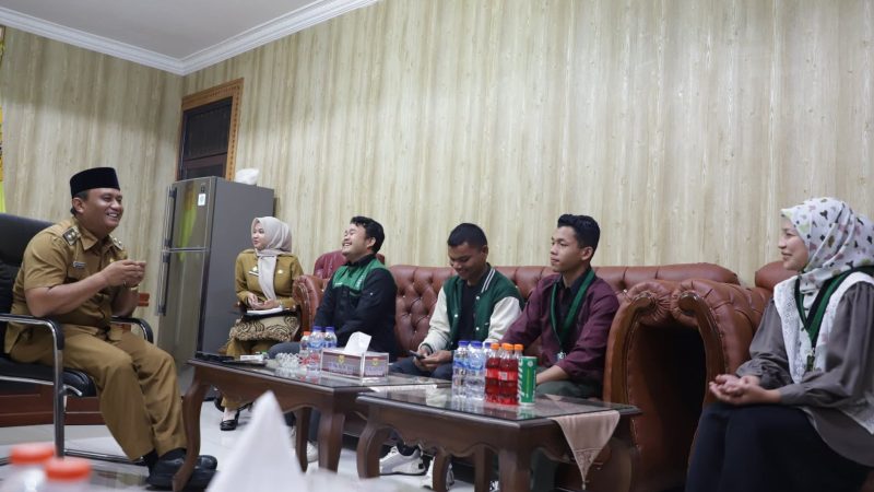 Jalin Sinergitas Membangun Dairi, Wakil Bupati Dairi Terima Audiensi HMI