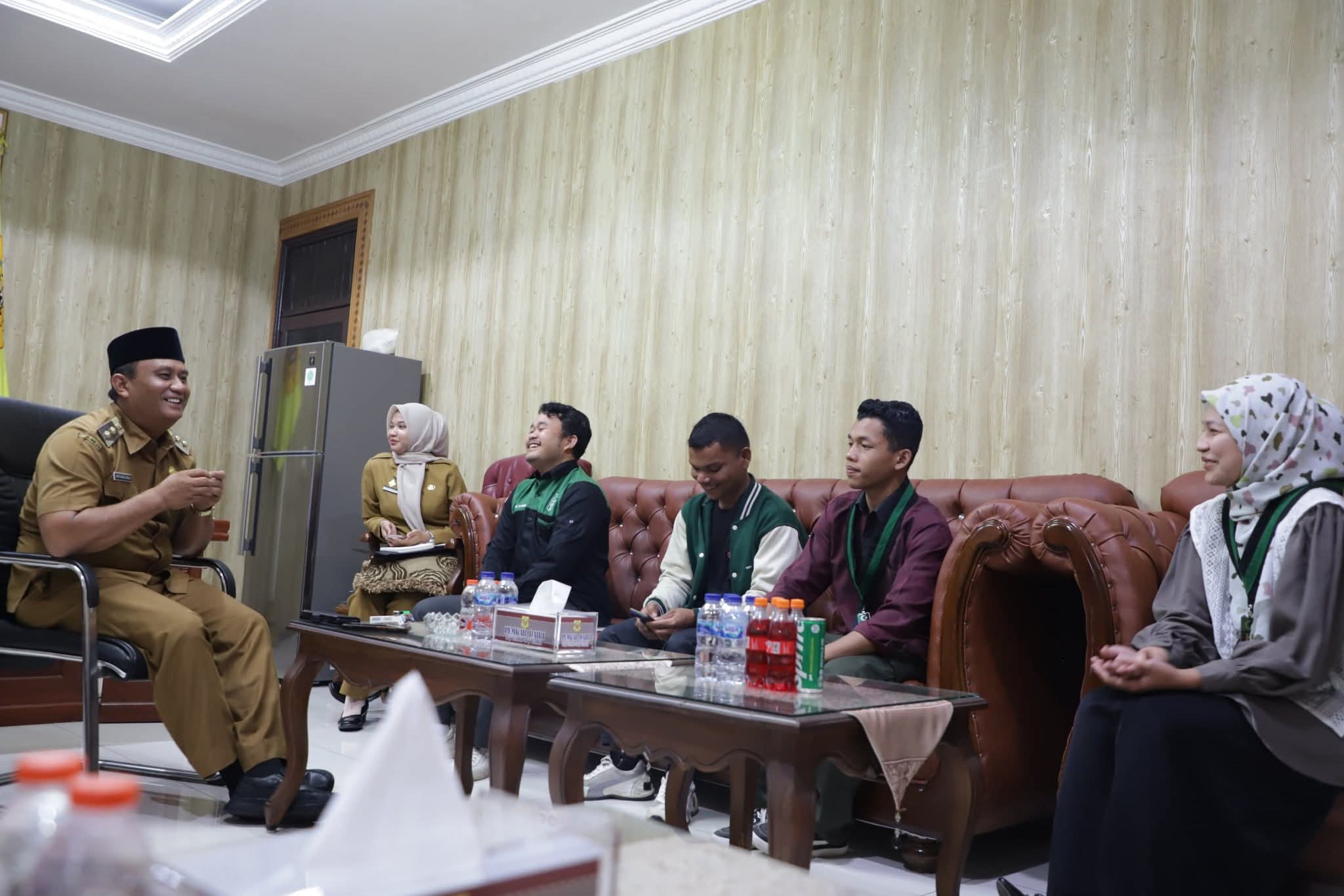 Jalin Sinergitas Membangun Dairi, Wakil Bupati Dairi Terima Audiensi HMI