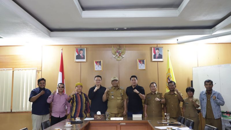 Bupati Dairi Terima Kunjungan Pimpinan Redaksi dan Pimpinan Perusahaan Tribunnews Medan