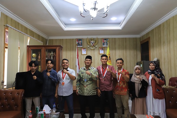 Wabup Dairi Terima Audiensi DPC GMNI Kabupaten Dairi