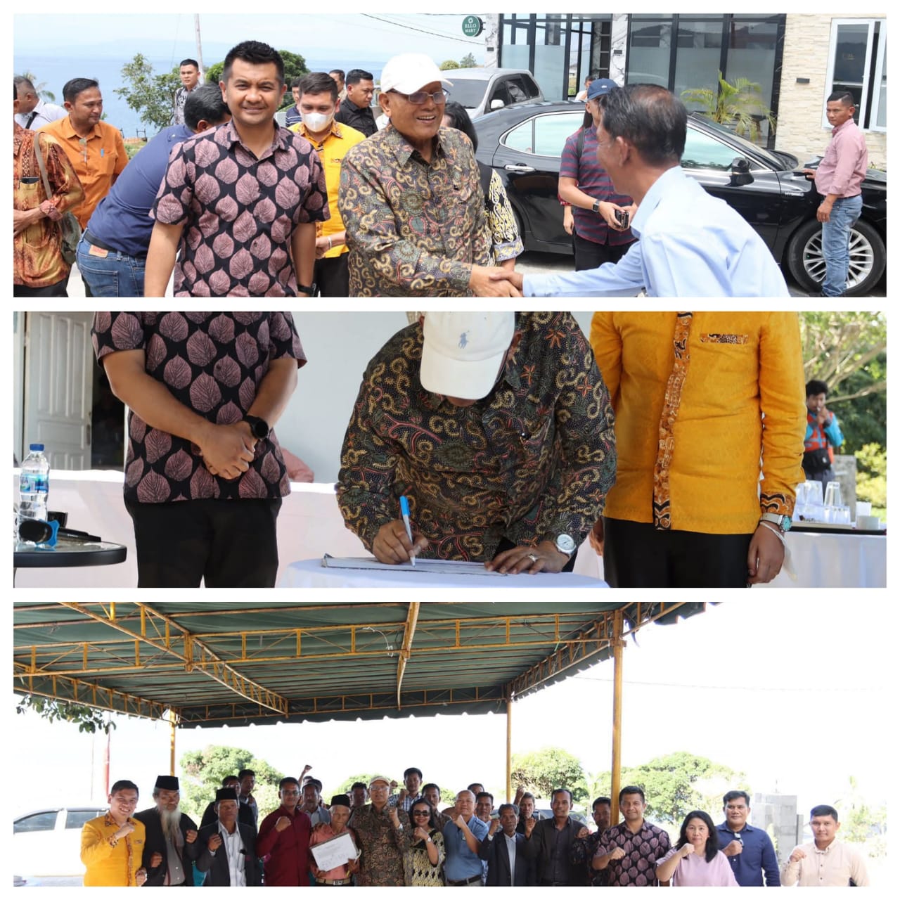 Bupati Dairi Hadiri Bincang Santai Terkait Revalidasi Toba Caldera UNESCO Global Geopark Tahun 2025