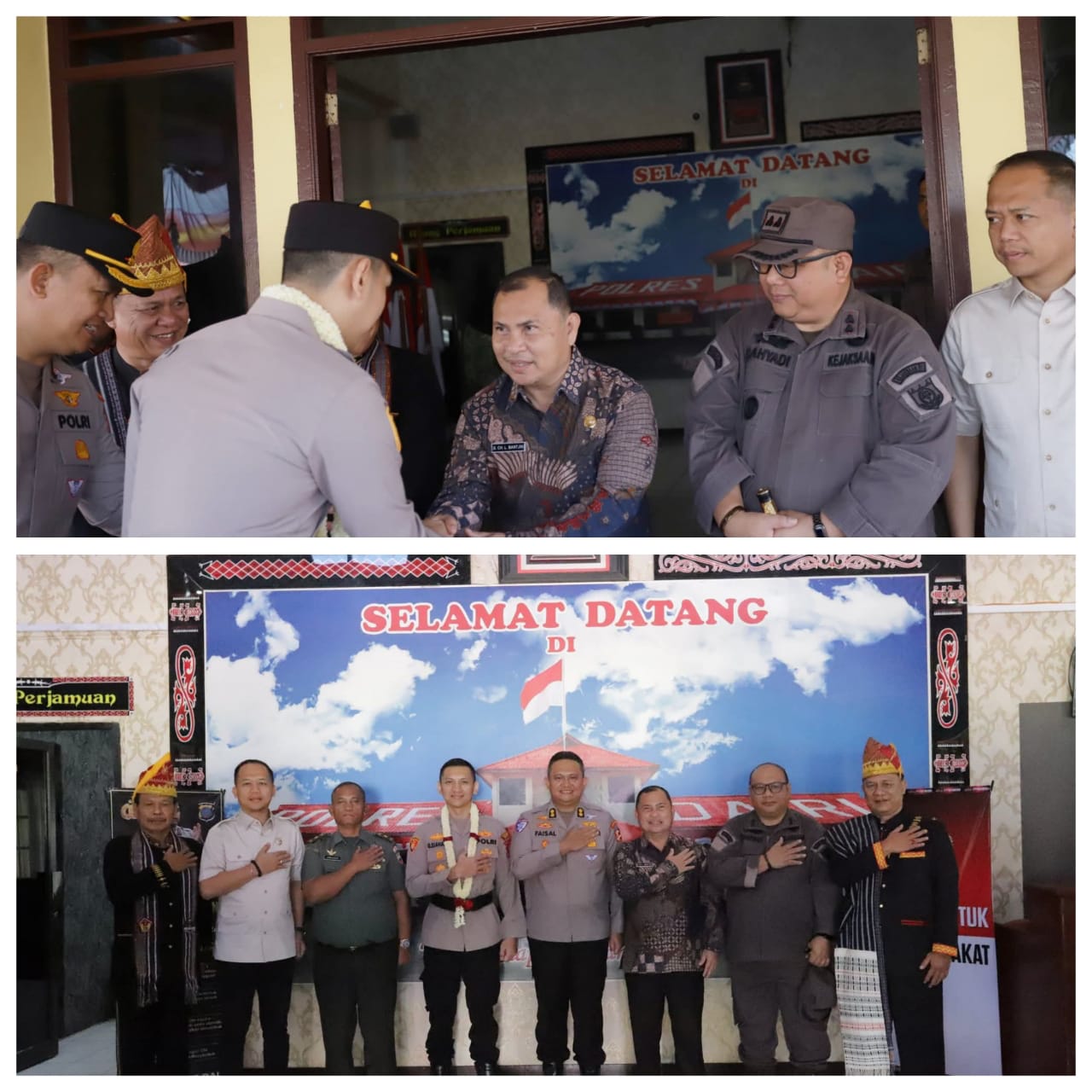 Pemerintah Kabupaten Dairi Sambut Kapolres Dairi yang Baru