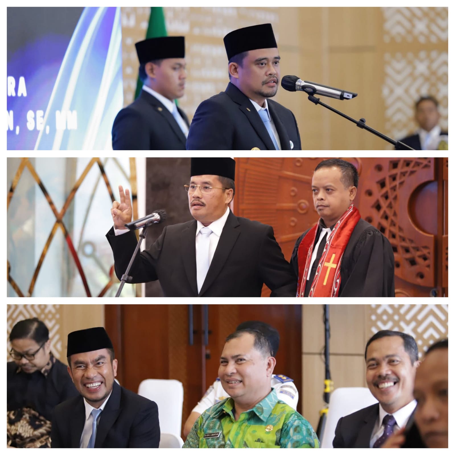 Gubernur Sumatera Utara Lantik Sekdaprov Sumatera Utara