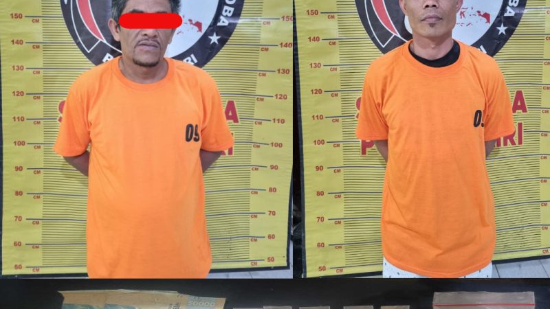 Komitmen Berantas Narkoba, Polres Dairi Amankan 2 Tersangka Bersama Sabu Seberat 1,99 Gram di Kecamatan Sidikalang