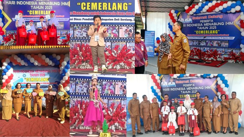 Dinas Pendidikan Kabupaten Deli Serdang Adakan Acara Hari Indonesia Menabung (HIM) Tahun 2025