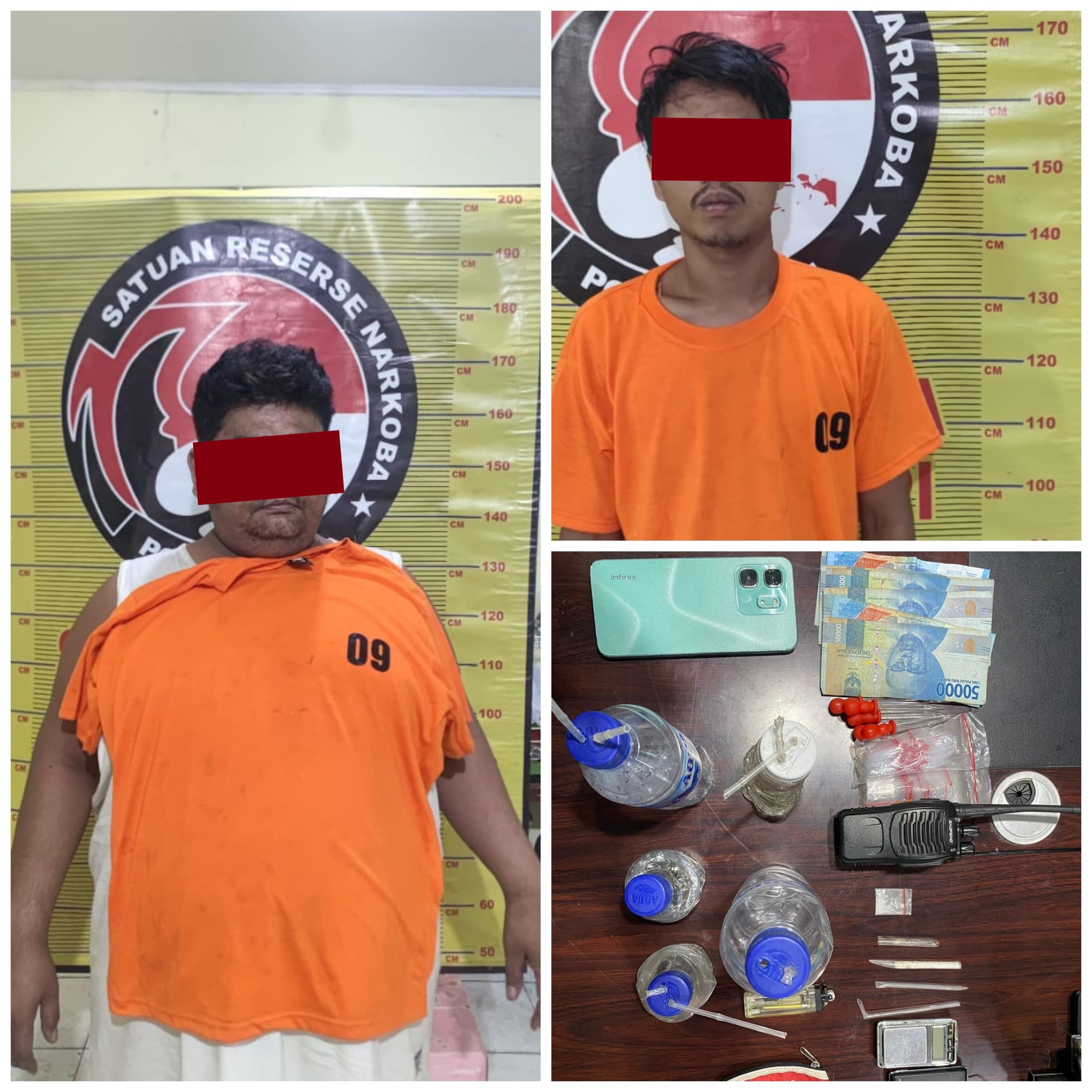 Sat Narkoba Polres Dairi Berhasil Amankan 2 Tersangka Kasus Narkoba Jenis Sabu di Tanah Pinem