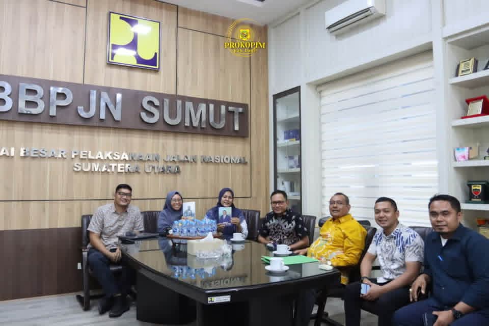 Bupati Dairi Melakukan Kunjungan Silaturahmi ke BBPJN Sumut