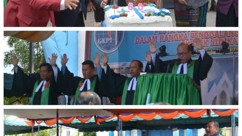 Bupati Dairi hadiri HUT ke-60 GKPI Jemaat Khusus Sidikalang Kota : Kiranya GKPI Jadi Berkat Bagi Jemaat Dan Lingkungannya