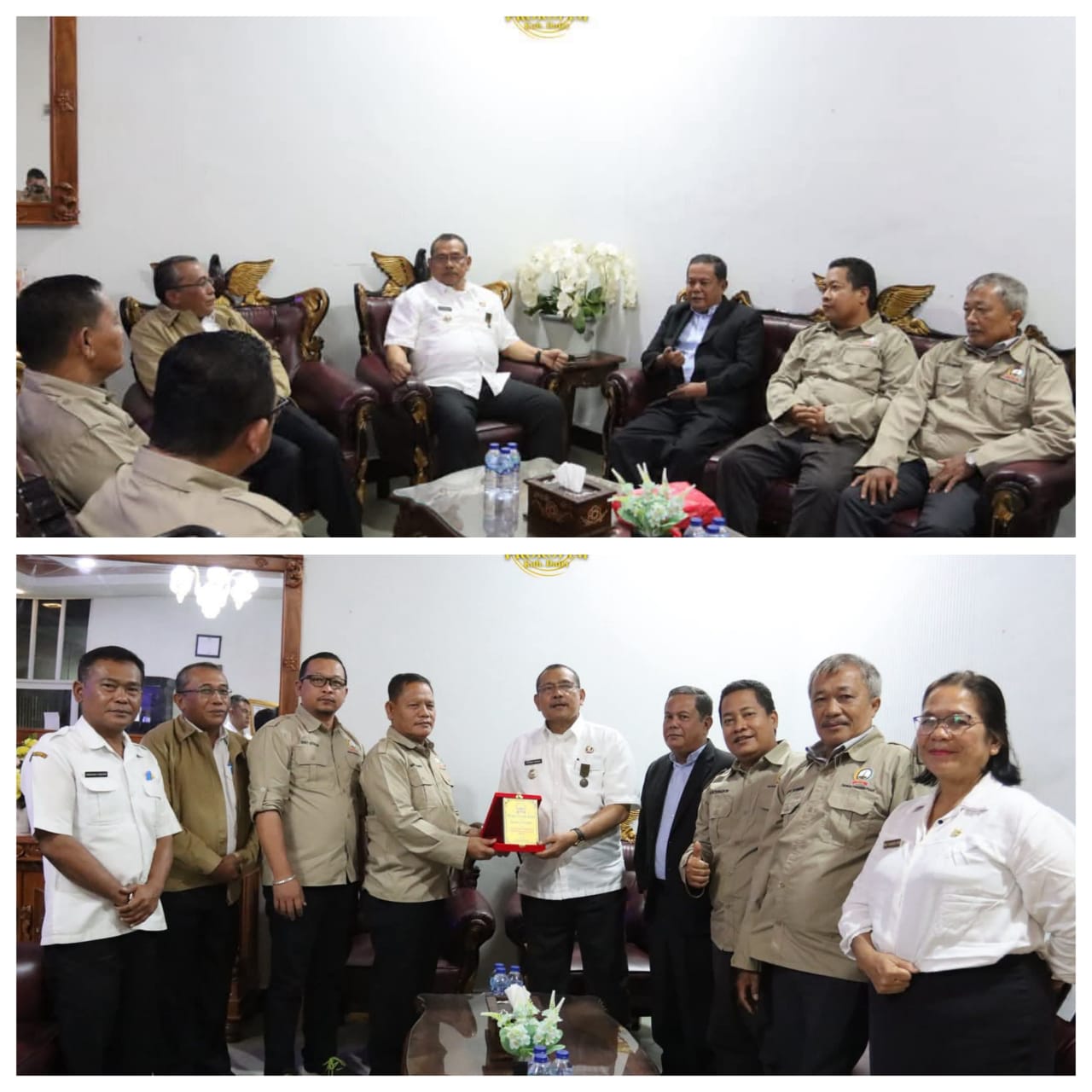 Bupati Dairi Terima Audensi Pengurus DPP Parsadaan Pomparan Tungkir Raja Indonesia (PPTRI)