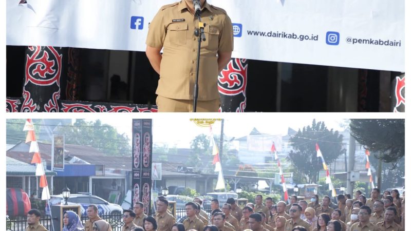 Apel Gabungan ASN Pemkab Dairi