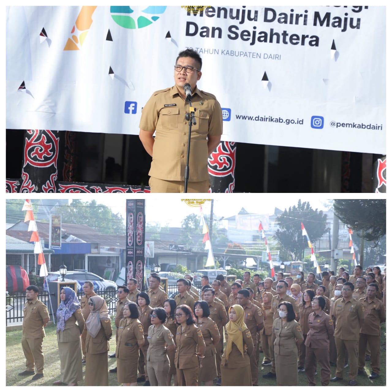Apel Gabungan ASN Pemkab Dairi