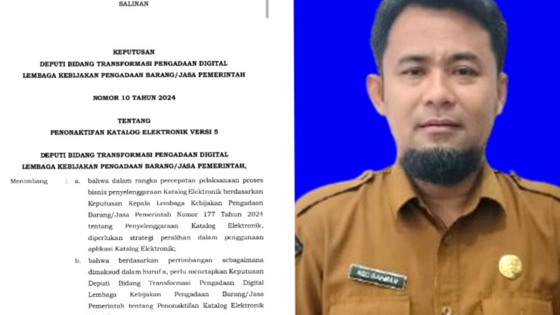Soal Tudingan Dugaan Korupsi Pengadaan Barang dan Jasa, Ini Penjelasan Sekretaris Inspektorat Asahan