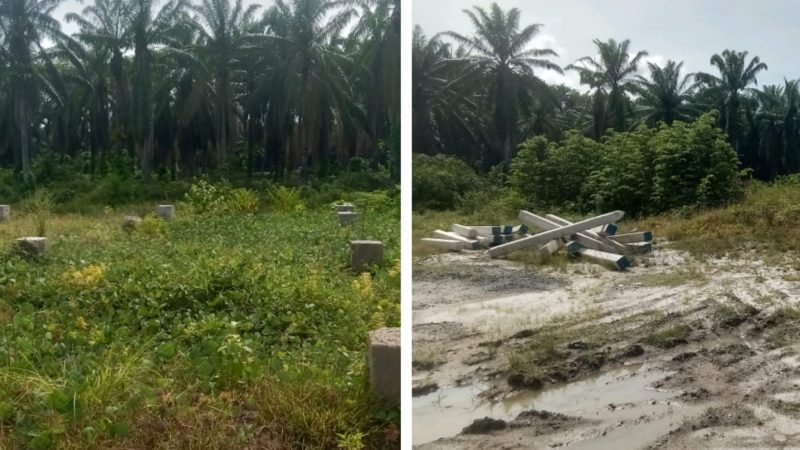 Diduga Sebatas Pasang Pondasi, Proyek Pembangunan Rumah Sakit Modern Pemkab Asahan Berbiaya Rp.3,9 Miliar “Mangkrak”