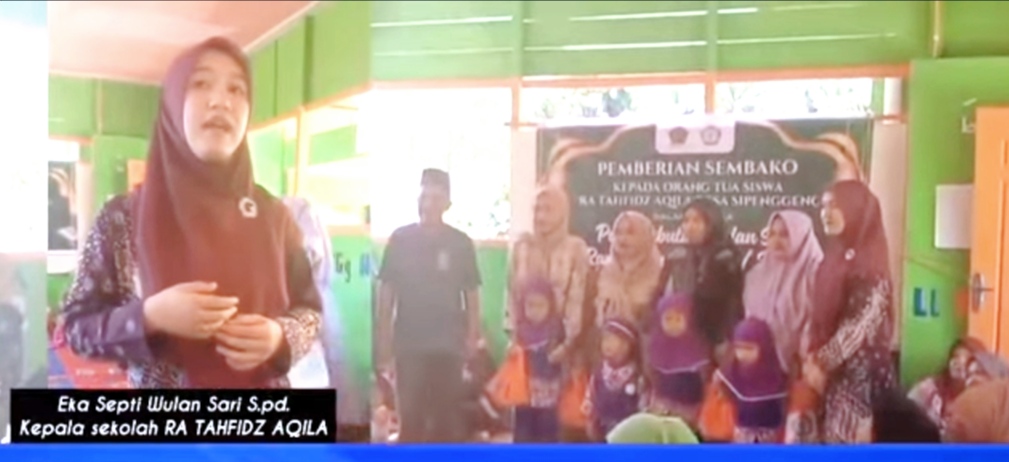 Sambut Ramadan 1447 H, RA TAHFIDZ AQILA Gelar Pemberian Sembako: Pererat Silaturahmi dan Tingkatkan Toleransi