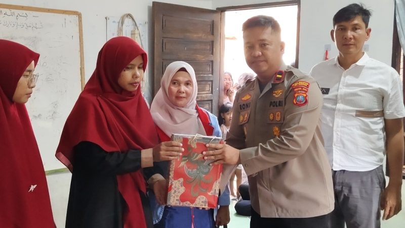 Polresta Deli Serdang Berikan Talih Asih Ke Rumah Tahfidz Quran Ar-Rahmah Atas Keberanian Melawan peredaran Narkoba*