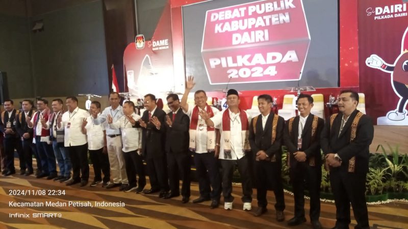 Debat Publik Pilkada Dairi: Sportivitas dan Gagasan Memikat di Panggung Demokrasi