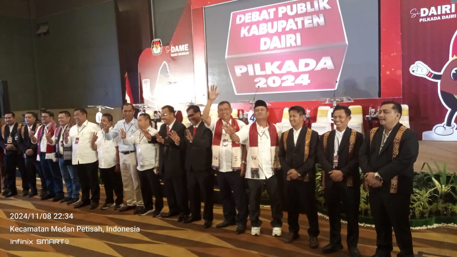 Debat Publik Pilkada Dairi: Sportivitas dan Gagasan Memikat di Panggung Demokrasi