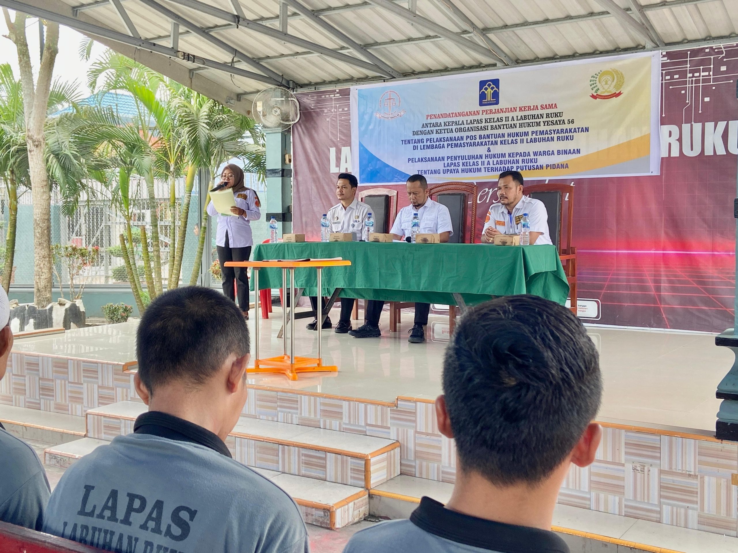 LP Lab Ruku Lakukan MOU dengan Organisasi Bantuan Hukum Yesaya 56.