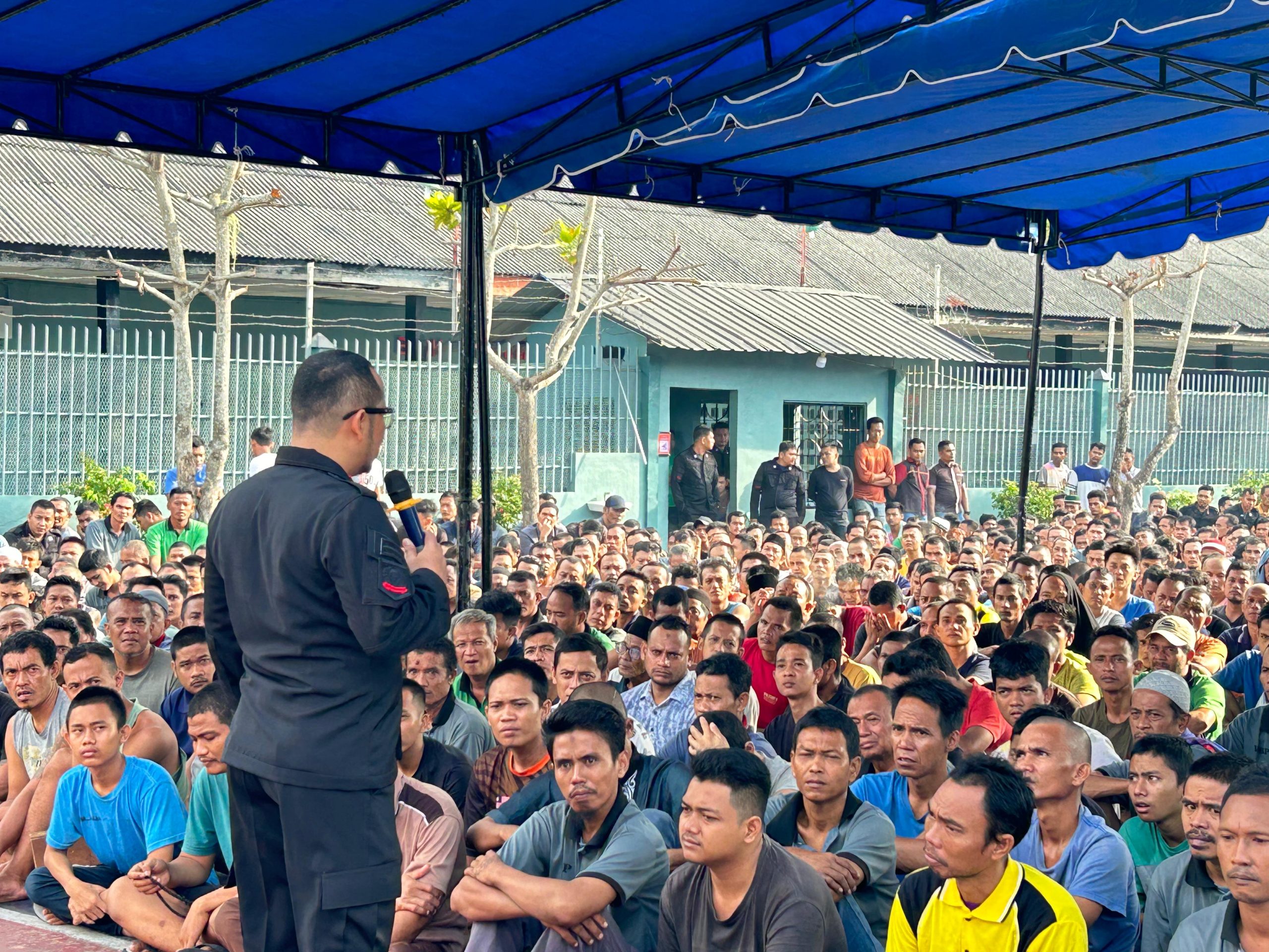 Jelang Pilkada Serentak, Kalapas Labuhan Ruku Berikan Arahan Kepada Warga Binaan