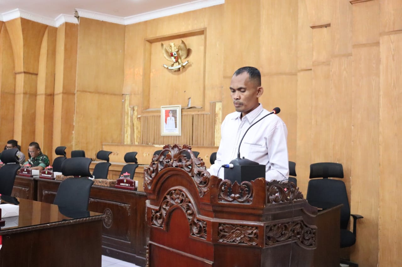 DPRD Batu BaraTerima Laporan Pansus Penanggulangan Bencana..