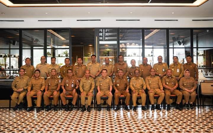 Pj Bupati Dairi Hadiri Raker dan RDP Bersama Komisi II DPR RI