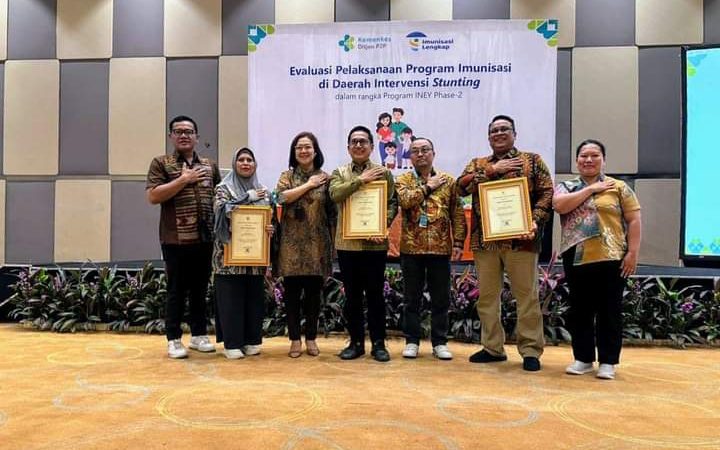 Hebat! Pemkab Dairi Raih Peringkat 2 dalam Indonesia Sepekan Mengejar Imunisasi