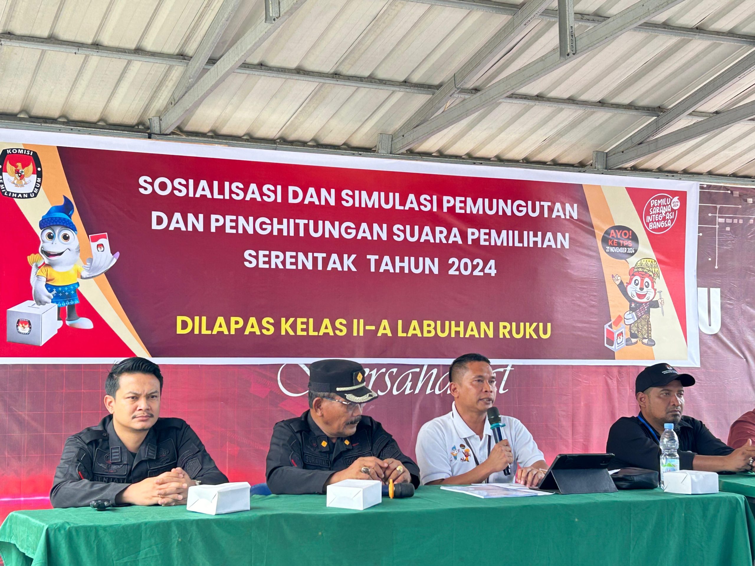 LP Lab.Ruku Gelar Simulasi,Siap Hadapi Pilkada Tahun 2024