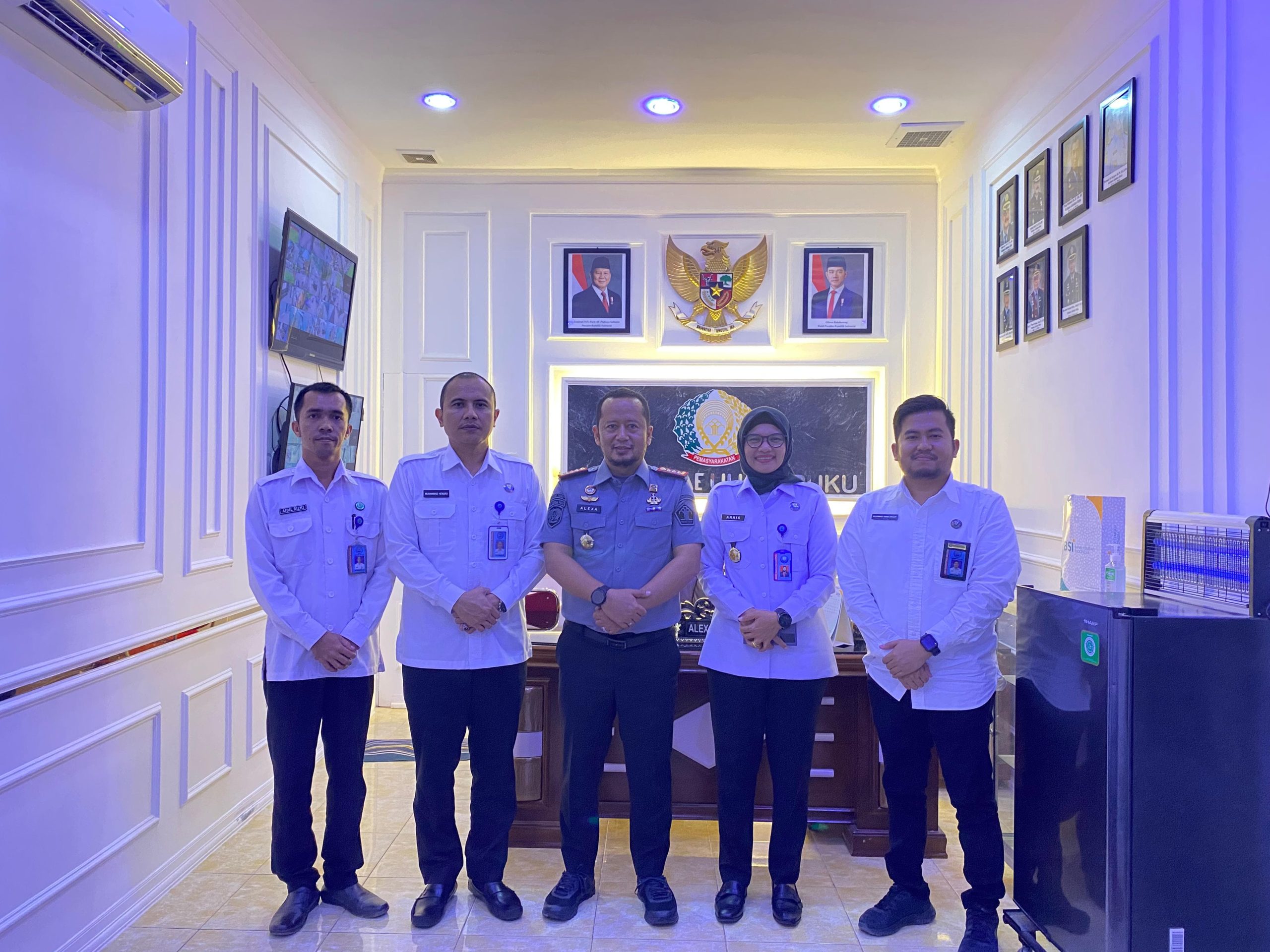 Terima Kunjungan dari BNN Batubara guna Ciptakan Lapas Lab Ruku Bersih dari Narkoba