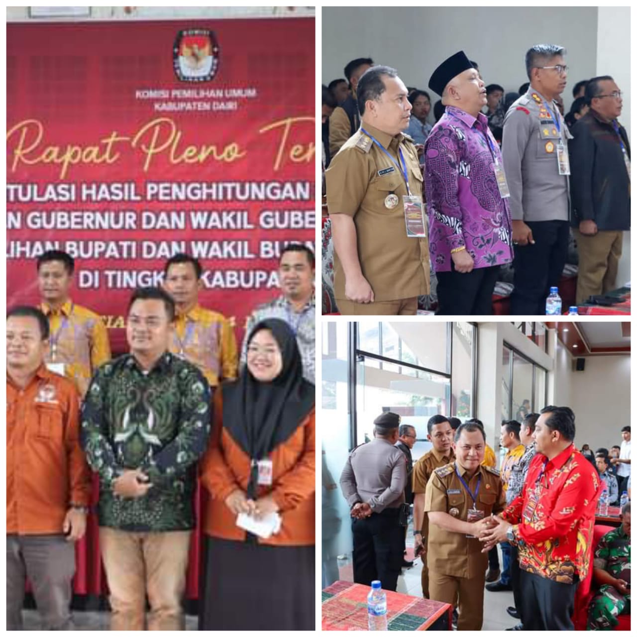 Pj. Bupati Dairi Surung Charles Sampaikan Apresiasi Atas Keberhasilan Pelaksanaan Pilkada Serentak 2024