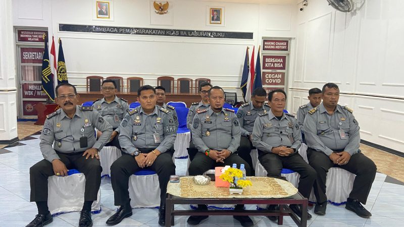 Kadivpas Berikan Arahan  Seluruh UPT Pemasyarakatan Guna Tingkatkan Kualitas Layanan Pemasyarakatan. 