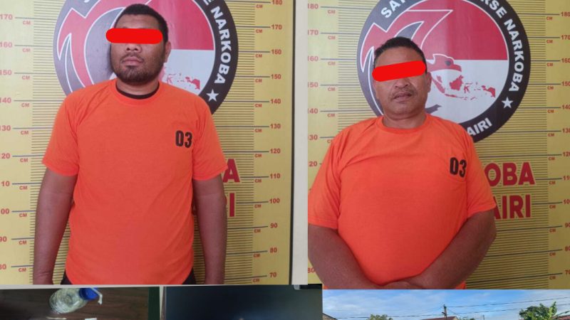 Melawan Saat Ditangkap, Sat Resnarkoba Polres Dairi Berhasil Amankan 2 Tersangka Kepemilikan Narkoba
