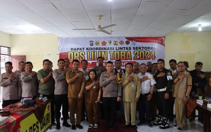 Kolaborasi Lintas Sektoral Jelang Operasi Lilin Toba 2024