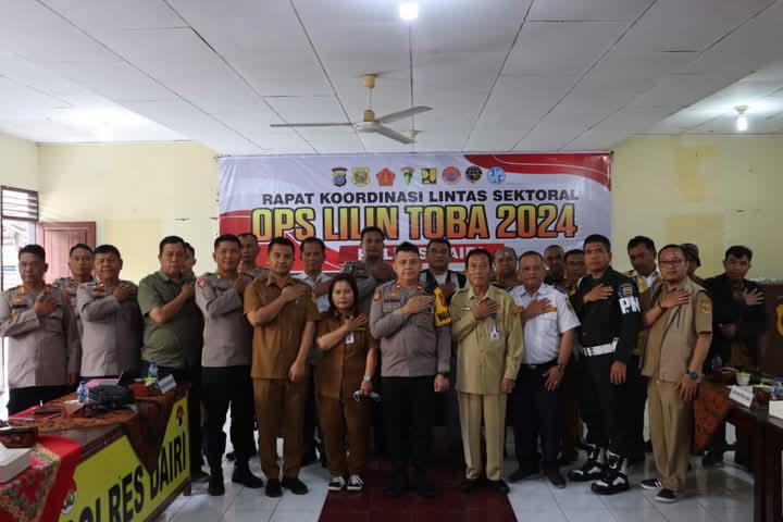 Kolaborasi Lintas Sektoral Jelang Operasi Lilin Toba 2024